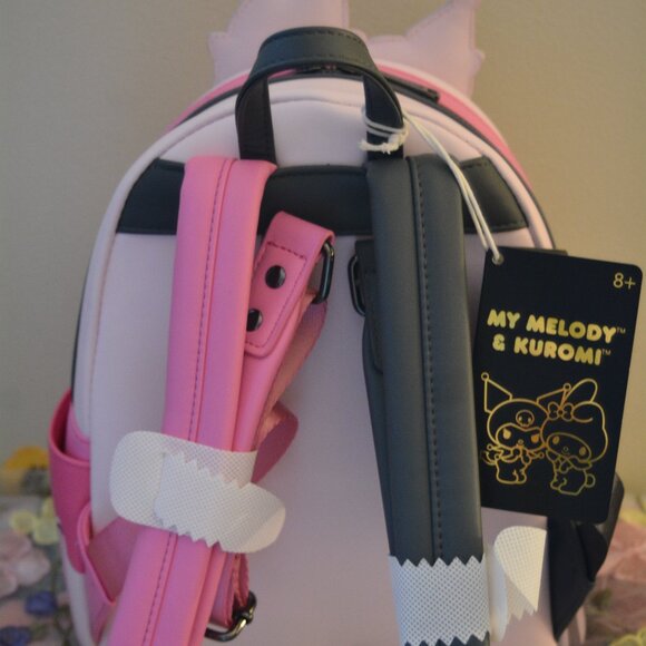 Loungefly Sanrio My Melody & Kuromi Cake Mini Backpack NWT main image 4